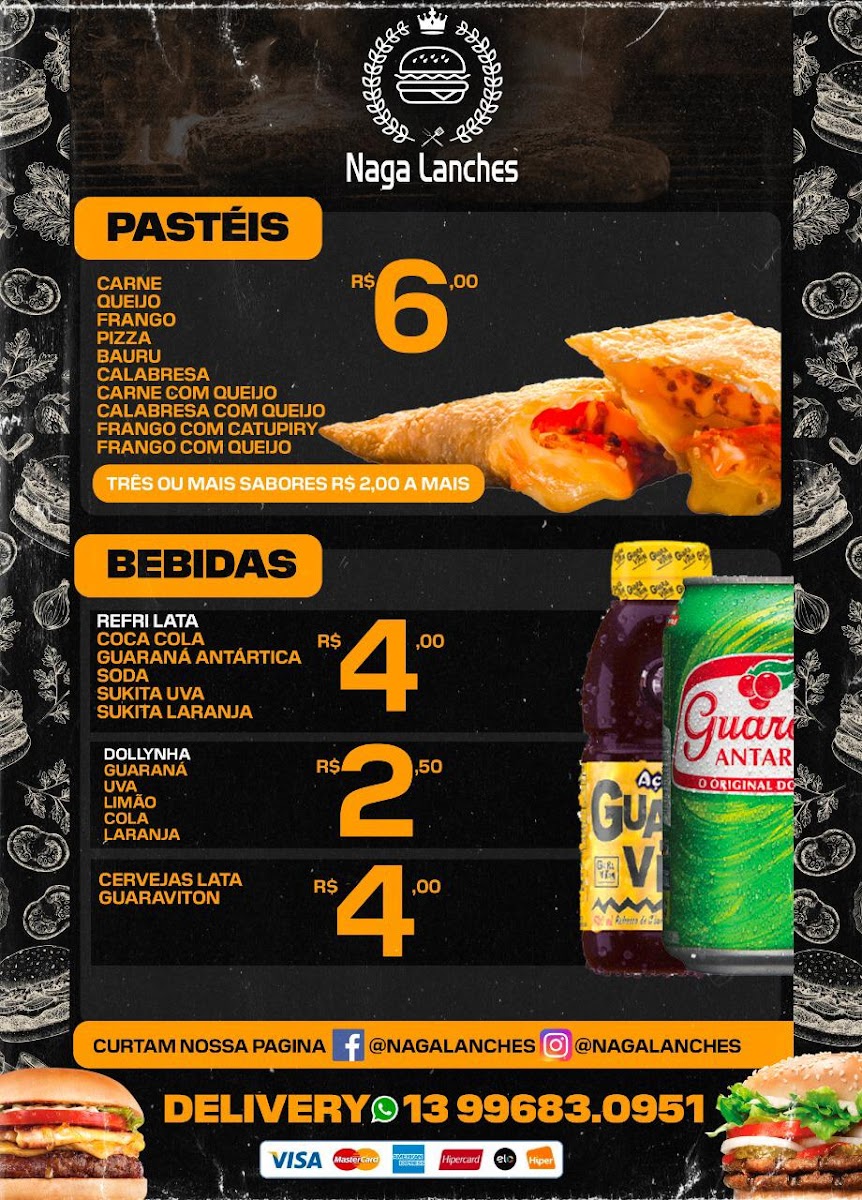 Menu Naga Lanches-5