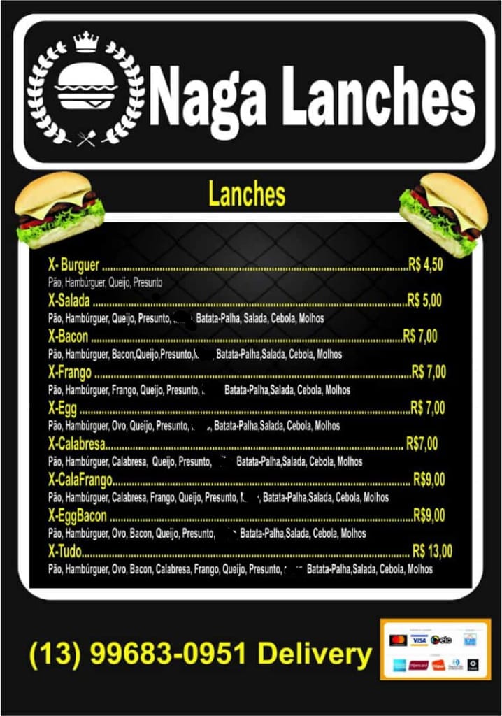 Menu Naga Lanches-8