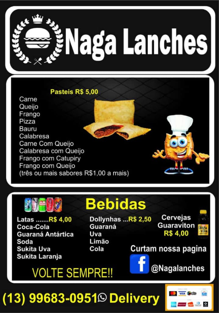 Menu Naga Lanches-9
